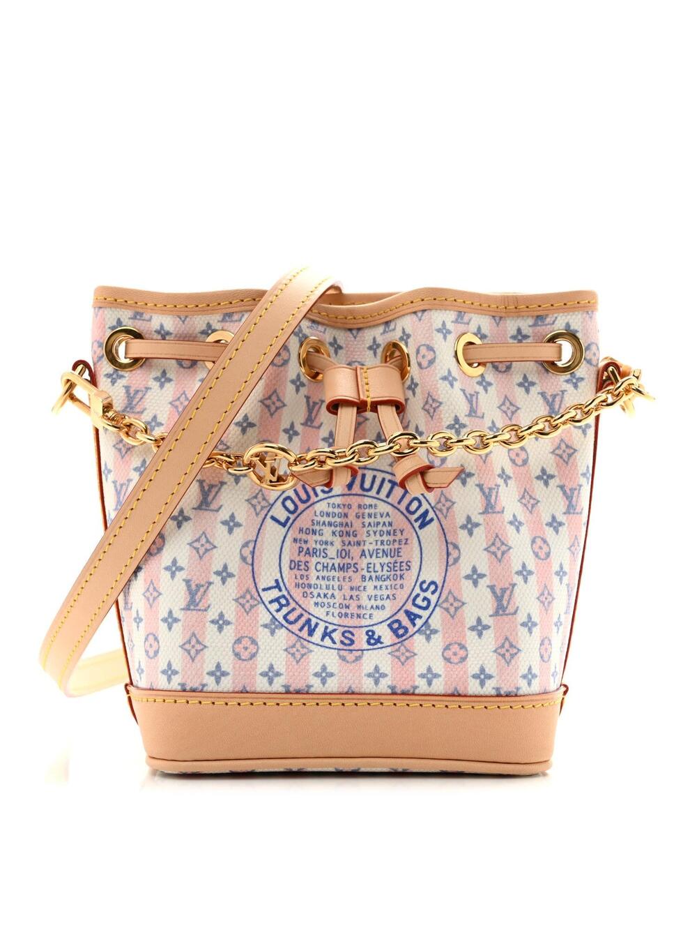 Louis Vuitton Minigram Lv Stamp Nano #338934L19B